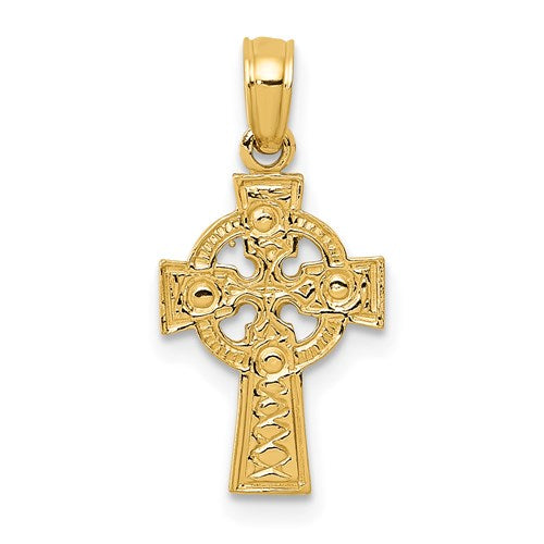 14k-celtic-cross-w-eternity-circle-pendant-SolomonJeweler-Wichita-KS-CustomJewelry