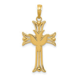 14k-dove-on-cross-pendant-SolomonJeweler-Wichita-KS-CustomJewelry