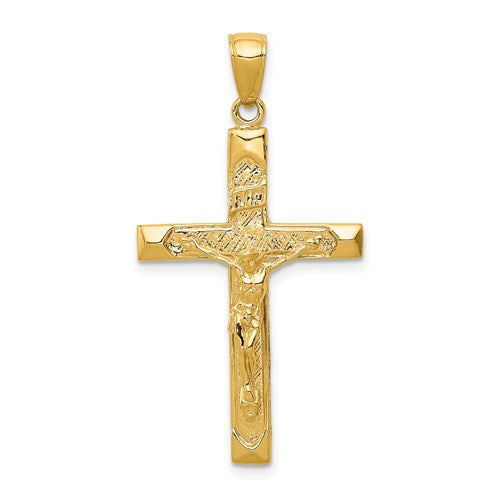 14k-crucifix-pendant-SolomonJeweler-Wichita-KS-CustomJewelry