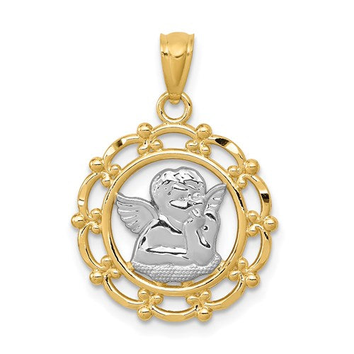 14k-w-rhodium-angel-pendant-SolomonJeweler-Wichita-KS-CustomJewelry