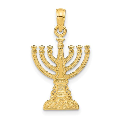 14k-menorah-pendant-SolomonJeweler-Wichita-KS-CustomJewelry