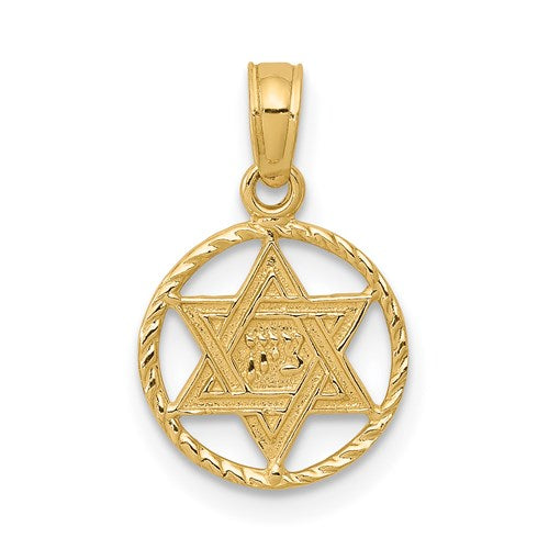 14k-star-of-david-in-circle-frame-pendant-SolomonJeweler-Wichita-KS-CustomJewelry