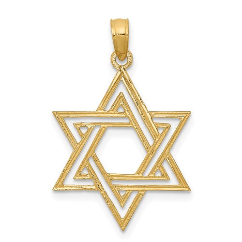 14k-star-of-david-pendant-SolomonJeweler-Wichita-KS-CustomJewelry