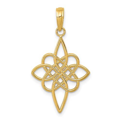 14k-celtic-knot-pendant-SolomonJeweler-Wichita-KS-CustomJewelry