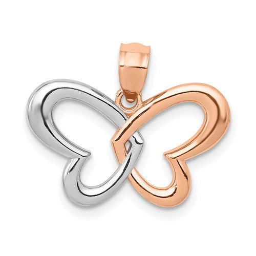 14k-rose-gold-w-rhodium-butterfly-pendant-SolomonJeweler-Wichita-KS-CustomJewelry