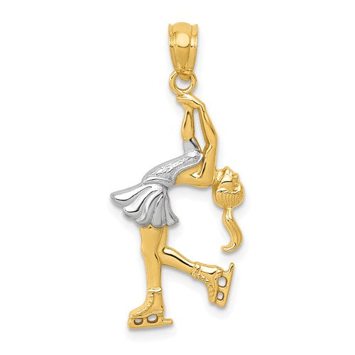 14k-w-rhodium-ice-skater-pendant-SolomonJeweler-Wichita-KS-CustomJewelry