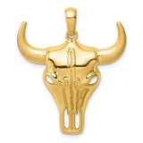 14k-steer-skull-pendant-SolomonJeweler-Wichita-KS-CustomJewelry