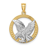 14k-w-rhodium-eagle-pendant-SolomonJeweler-Wichita-KS-CustomJewelry