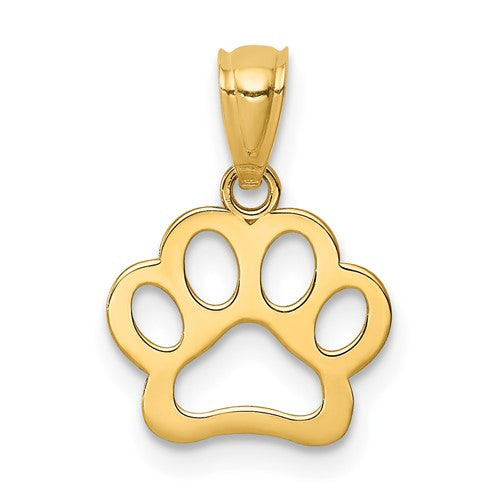14k-paw-print-pendant-SolomonJeweler-Wichita-KS-CustomJewelry