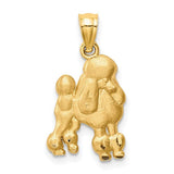 14k-diamond-cut-poodle-pendant-SolomonJeweler-Wichita-KS-CustomJewelry