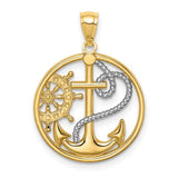 14k-w-rhodium-cross-anchor-captain-wheel-pendant-SolomonJeweler-Wichita-KS-CustomJewelry