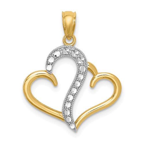 14k-and-white-rhodium-polished-double-heart-pendant-SolomonJeweler-Wichita-KS-CustomJewelry