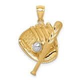 14k-d-c-white-rhodium-baseball-bat-glove-ball-pendant-SolomonJeweler-Wichita-KS-CustomJewelry