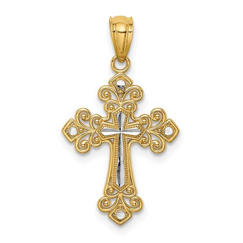 14k-w-white-rhodium-d-c-cross-pendant-SolomonJeweler-Wichita-KS-CustomJewelry