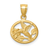 14k-d-c-brushed-hummingbird-pendant-SolomonJeweler-Wichita-KS-CustomJewelry