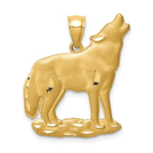 14k-brushed-d-c-wolf-pendant-SolomonJeweler-Wichita-KS-CustomJewelry