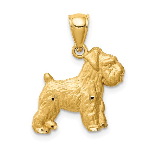 14k-diamond-cut-mini-schnauzer-pendant-SolomonJeweler-Wichita-KS-CustomJewelry