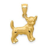 14k-diamond-cut-chihuahua-pendant-SolomonJeweler-Wichita-KS-CustomJewelry