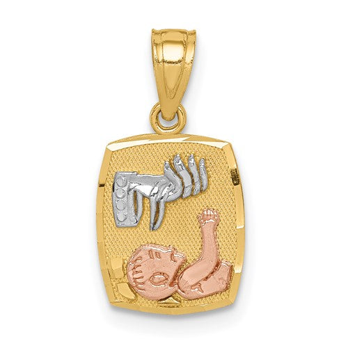 14k-two-tone-w-white-rhodium-baptism-pendant-SolomonJeweler-Wichita-KS-CustomJewelry