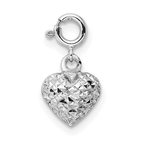 14k-white-gold-diamond-cut-heart-spring-ring-charm-pendant-SolomonJeweler-Wichita-KS-CustomJewelry