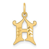 14k-diamond-cut-letter-h-initial-charm-SolomonJeweler-Wichita-KS-CustomJewelry