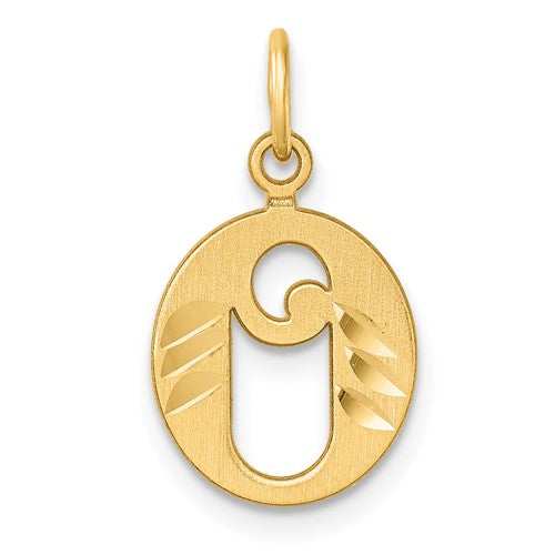 14k-diamond-cut-letter-o-initial-charm-SolomonJeweler-Wichita-KS-CustomJewelry