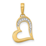 14k-and-white-rhodium-d-c-heart-pendant-SolomonJeweler-Wichita-KS-CustomJewelry