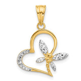 14k-and-white-rhodium-d-c-dragonfly-on-heart-pendant-SolomonJeweler-Wichita-KS-CustomJewelry