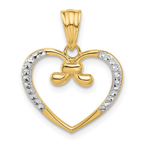 14k-and-white-rhodium-diamond-cut-heart-pendant-SolomonJeweler-Wichita-KS-CustomJewelry