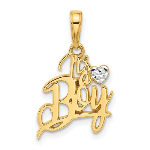 14k-and-white-rhodium-d-c-heart-its-a-boy-pendant-SolomonJeweler-Wichita-KS-CustomJewelry