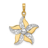 14k-and-white-rhodium-filigree-flower-pendant-SolomonJeweler-Wichita-KS-CustomJewelry