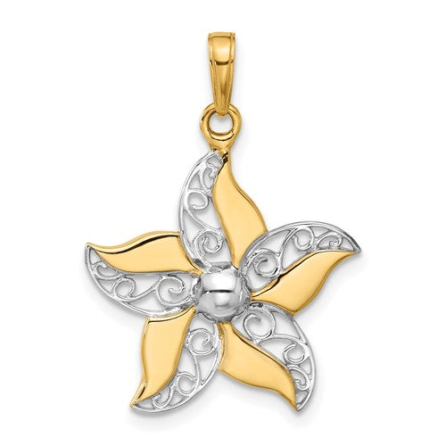 14k-and-white-rhodium-filigree-flower-pendant-SolomonJeweler-Wichita-KS-CustomJewelry