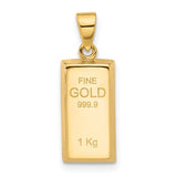 14k-polished-gold-bar-pendant-SolomonJeweler-Wichita-KS-CustomJewelry