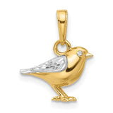 14k-and-white-rhodium-d-c-3d-bird-pendant-SolomonJeweler-Wichita-KS-CustomJewelry