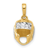 14k-and-white-rhodium-d-c-wrestling-helmet-pendant-SolomonJeweler-Wichita-KS-CustomJewelry