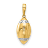 14k-and-white-rhodium-d-c-3d-football-pendant-SolomonJeweler-Wichita-KS-CustomJewelry