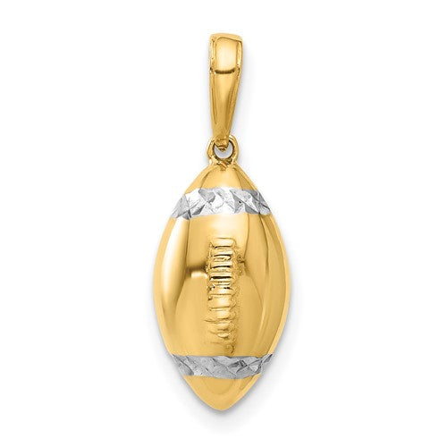 14k-and-white-rhodium-d-c-3d-football-pendant-SolomonJeweler-Wichita-KS-CustomJewelry