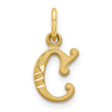14k-letter-c-initial-charm-SolomonJeweler-Wichita-KS-CustomJewelry