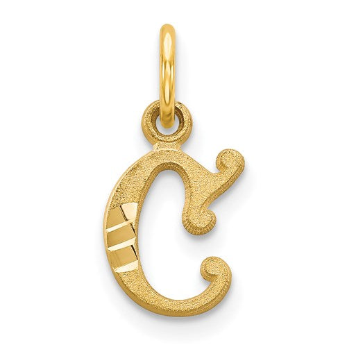 14k-letter-c-initial-charm-SolomonJeweler-Wichita-KS-CustomJewelry