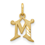 14k-letter-m-initial-charm-SolomonJeweler-Wichita-KS-CustomJewelry