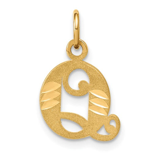 14k-letter-q-initial-charm-SolomonJeweler-Wichita-KS-CustomJewelry