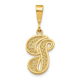 14ky-polished-script-filigree-letter-g-initial-pendant-SolomonJeweler-Wichita-KS-CustomJewelry