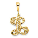 14ky-polished-script-filigree-letter-l-initial-pendant-SolomonJeweler-Wichita-KS-CustomJewelry