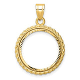 14k-diamond-cut-with-casted-rope-18-0mm-prong-coin-bezel-pendant-SolomonJeweler-Wichita-KS-CustomJewelry