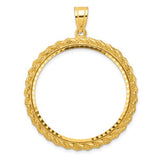 14k-diamond-cut-with-casted-rope-32-0mm-prong-coin-bezel-pendant-SolomonJeweler-Wichita-KS-CustomJewelry
