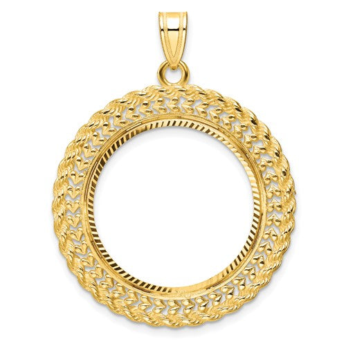 14k-polished-d-c-heart-rope-22-0mm-prong-coin-bezel-pendant-SolomonJeweler-Wichita-KS-CustomJewelry
