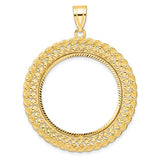 14k-polished-d-c-heart-rope-27-0mm-prong-coin-bezel-pendant-SolomonJeweler-Wichita-KS-CustomJewelry