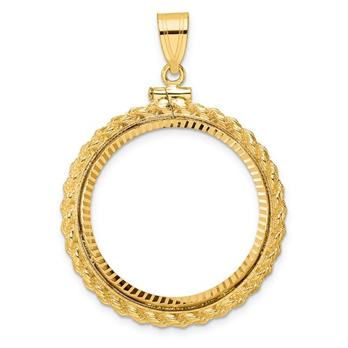 14k-casted-rope-d-c-27-0mm-x-2-35mm-screw-top-coin-bezel-pendant-SolomonJeweler-Wichita-KS-CustomJewelry