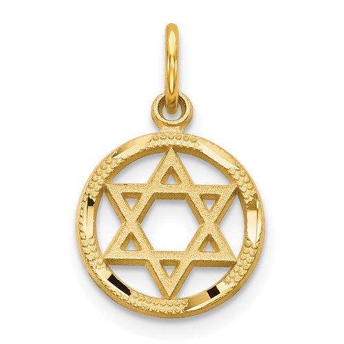 14k-solid-polished-star-of-david-charm-SolomonJeweler-Wichita-KS-CustomJewelry