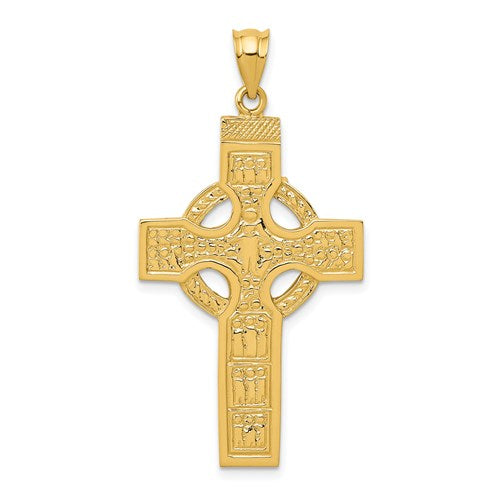 14k-celtic-cross-pendant-SolomonJeweler-Wichita-KS-CustomJewelry